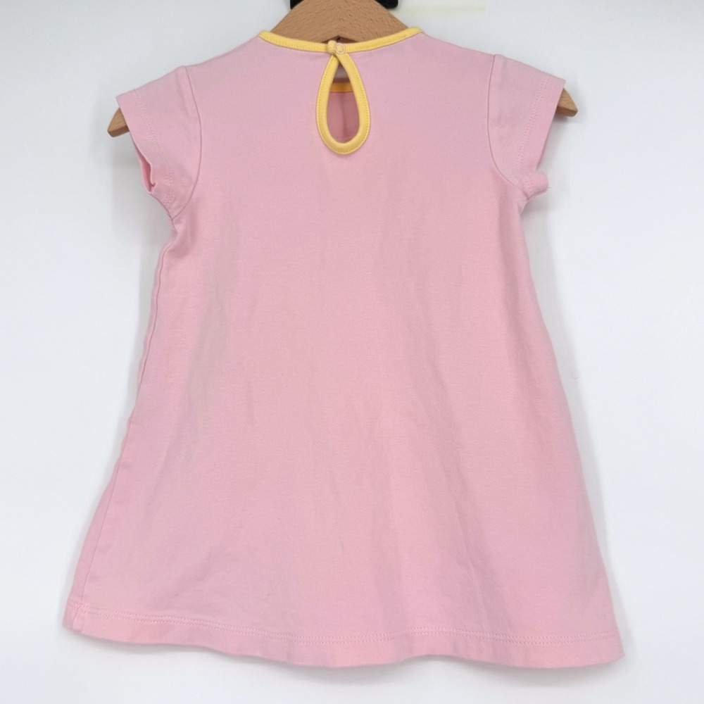 Magnolia Baby Girl's Pink Happy Day! Rainbow Sun Dress Sz 2 Cotton - Picture 5 of 7